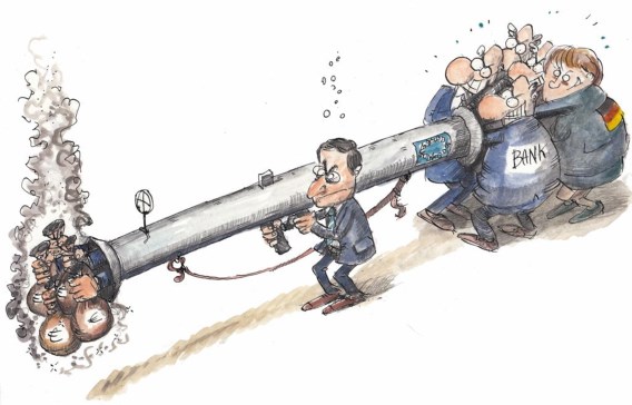 Mario Draghi e a Bazooka do BCE
