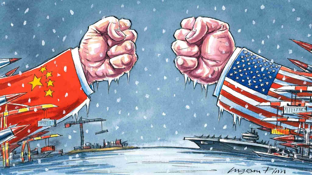 Braço de Ferro Economia EUA China