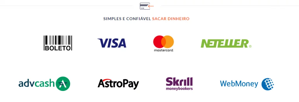 sacar dinheiro IQ option